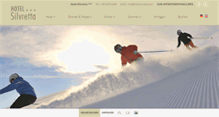 Desktop Screenshot of hotel-silvretta.com
